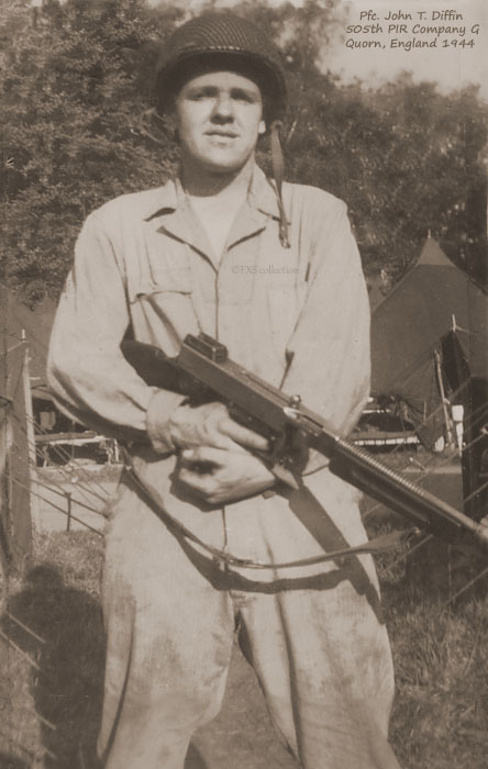 505th PIR Co. G - Quorn England 1944( To F.X. -  your buddy John F )
